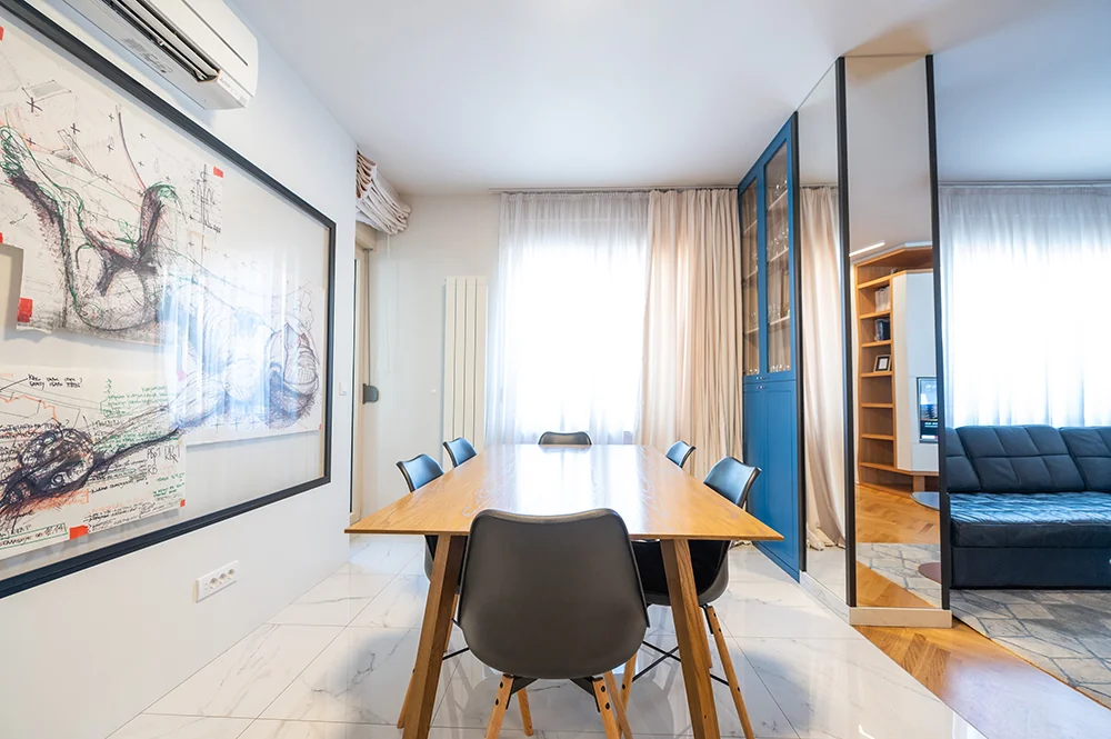 Apartment, Belgrade, 2020 — interior view 1