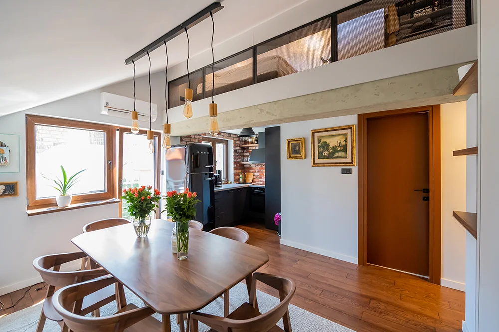 House B4, Belgrade — interior view 1